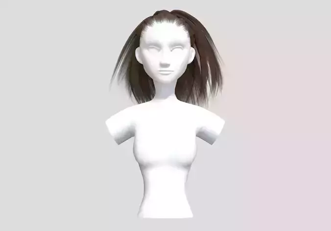 Pigtail Cute Hairstyle 