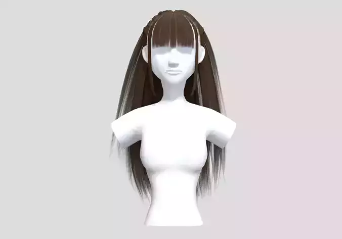Long Bangs Hairstyle