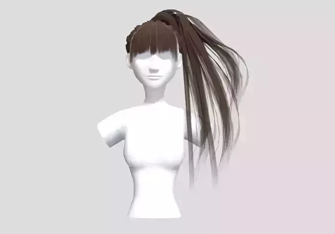 Flying Female Hairstyle 