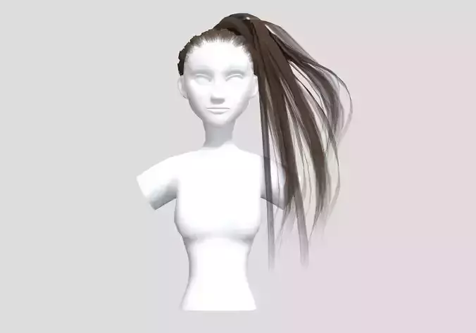 Female Flying Hairstyle 