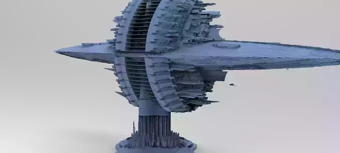 Art Deco Sci-Fi Tower 3