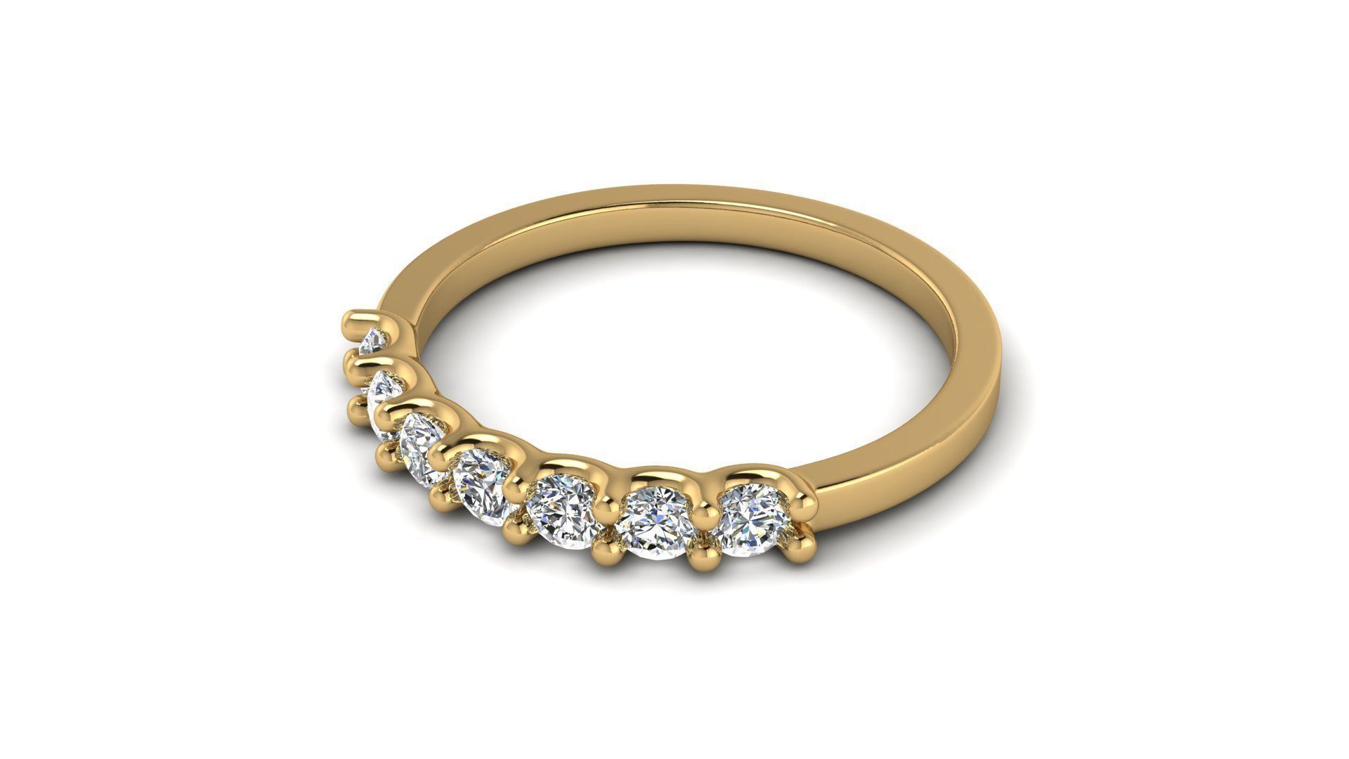 Diamond Ring 3D print model_12