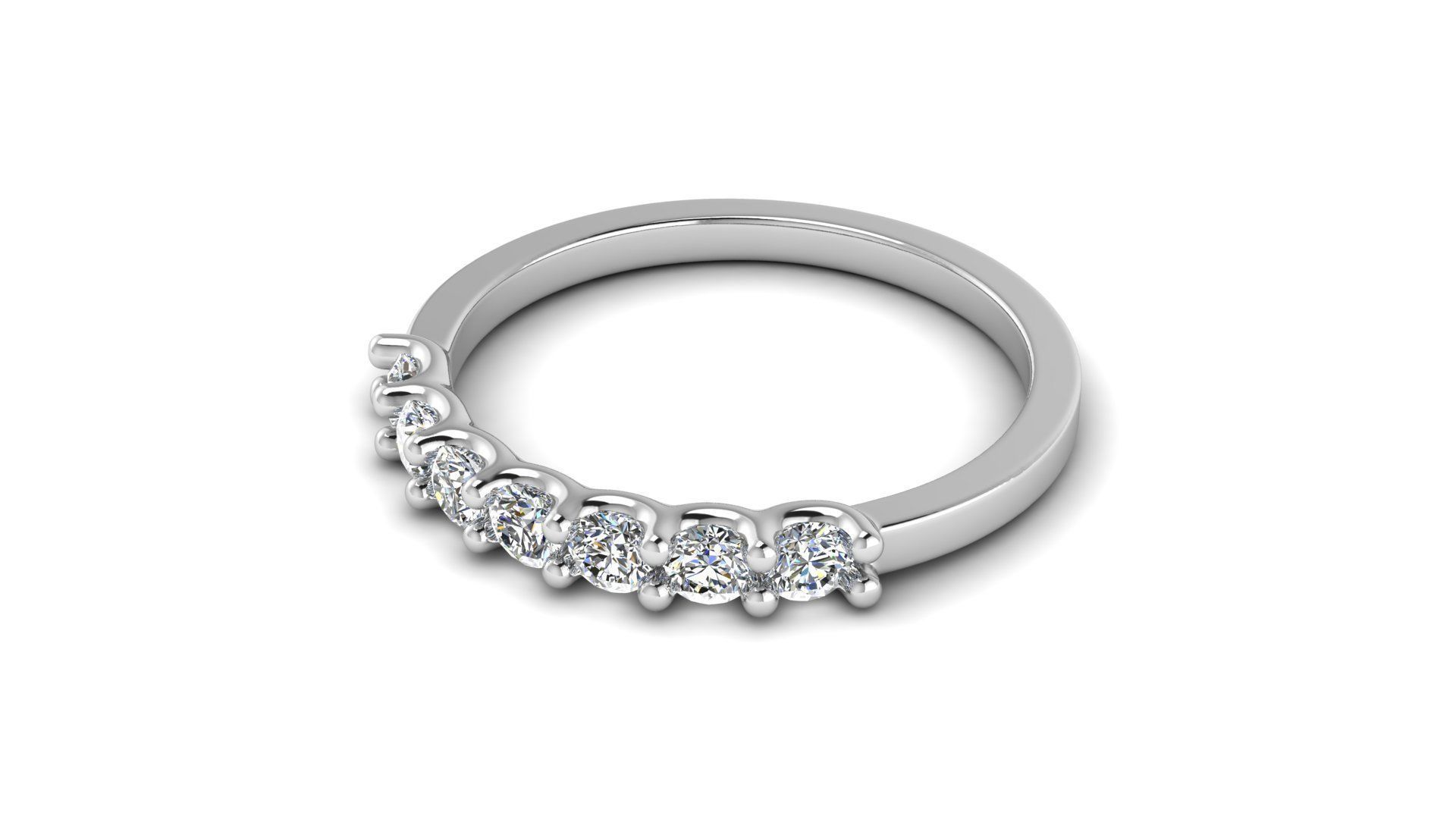 Diamond Ring 3D print model_3