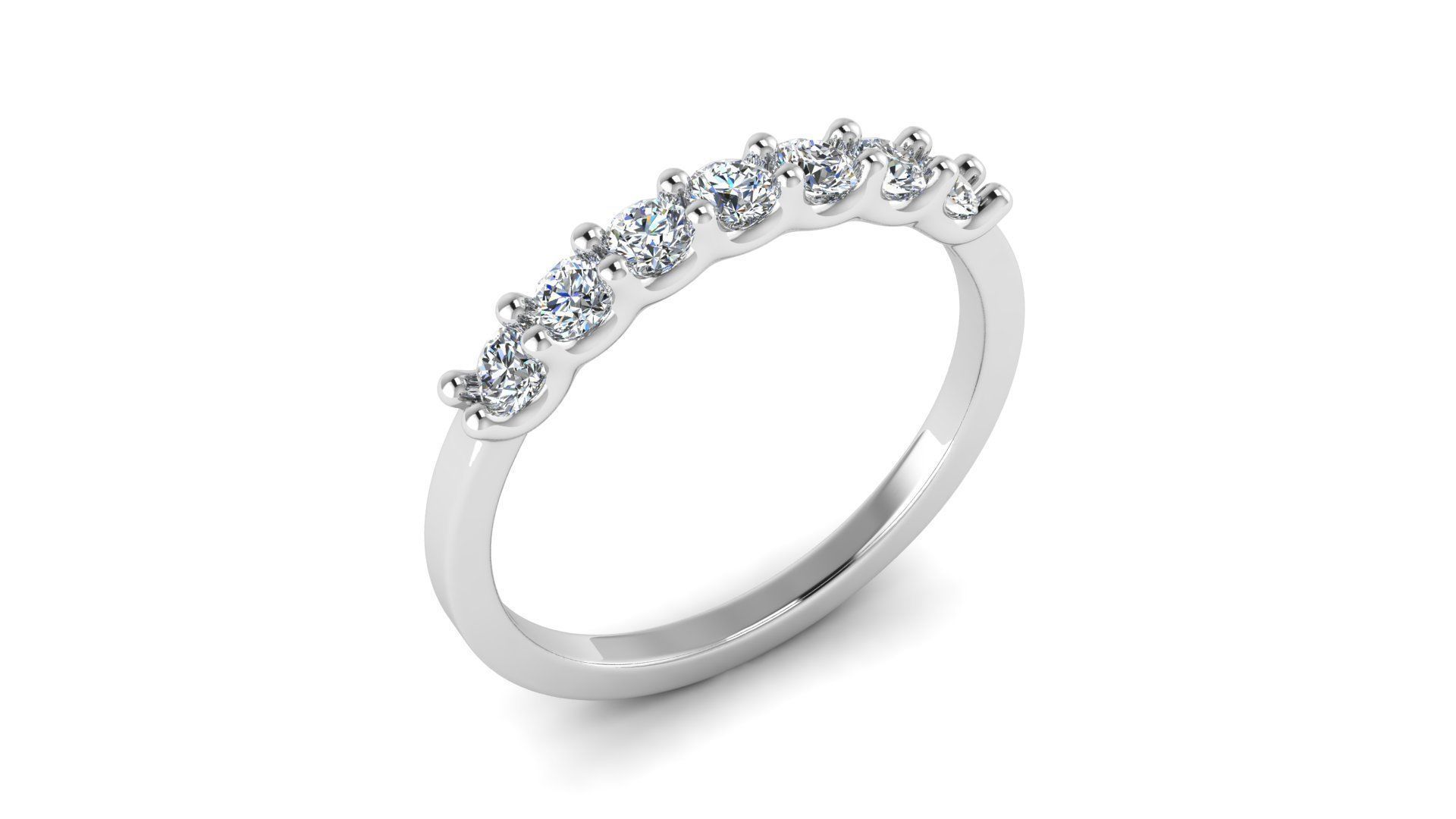 Diamond Ring 3D print model_10