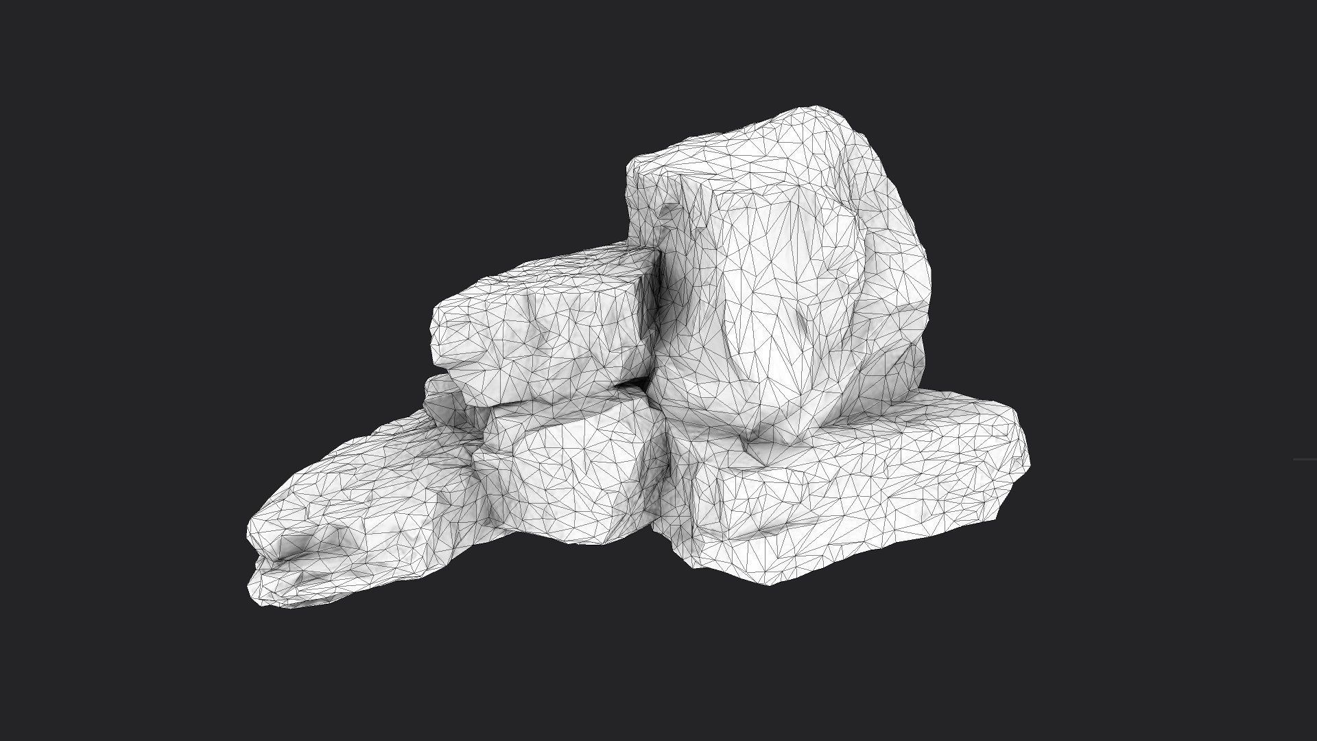 Rock 22-6 Low-poly 3D model_5