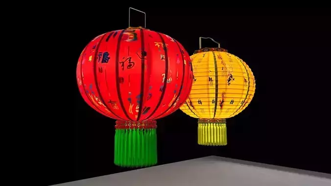 Chinese red lantern