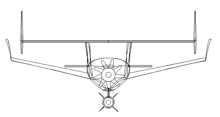 unmanned aerial vehicle with imaginary design 3D model_6