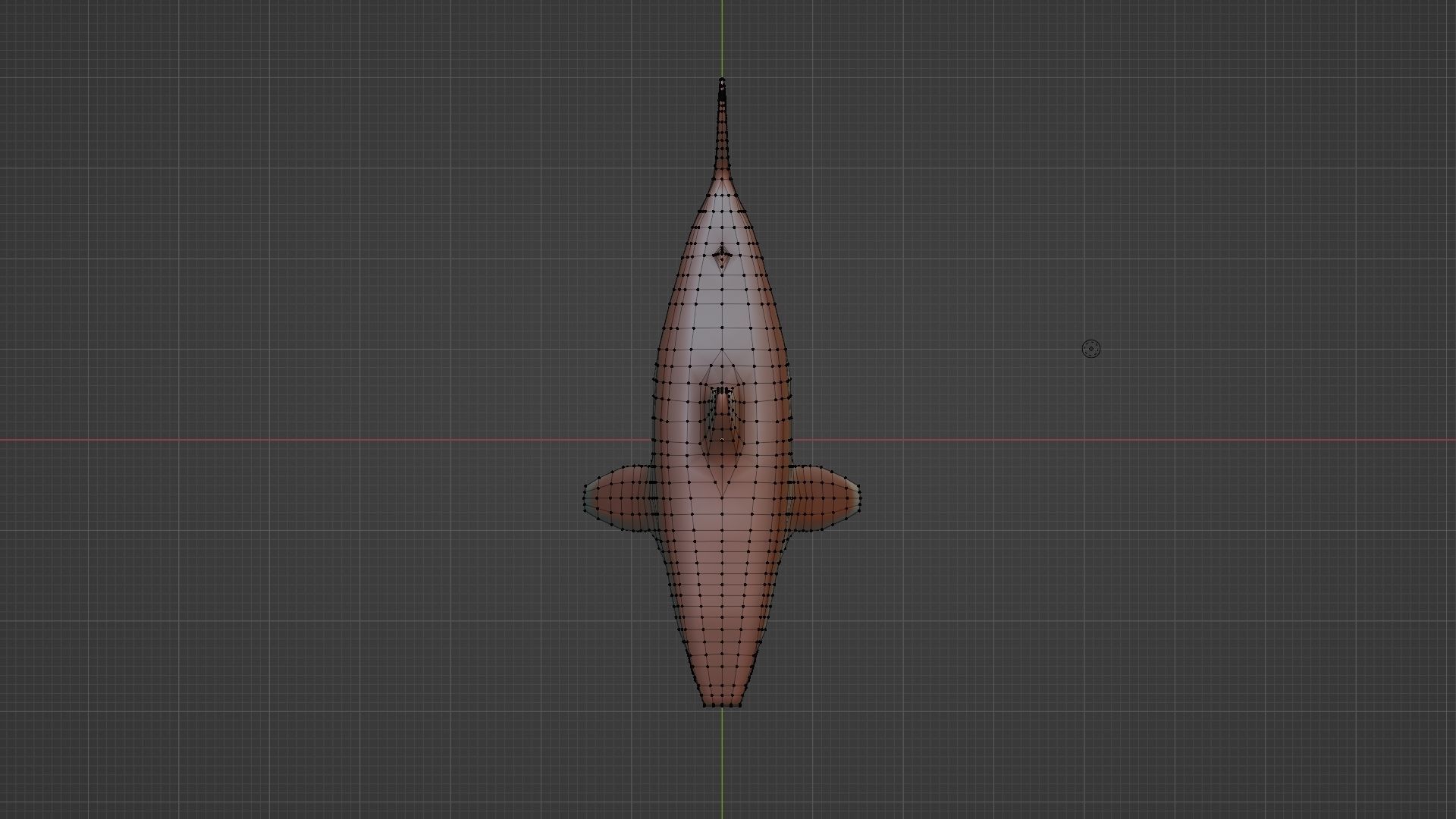 Shark low poly 3D model_7