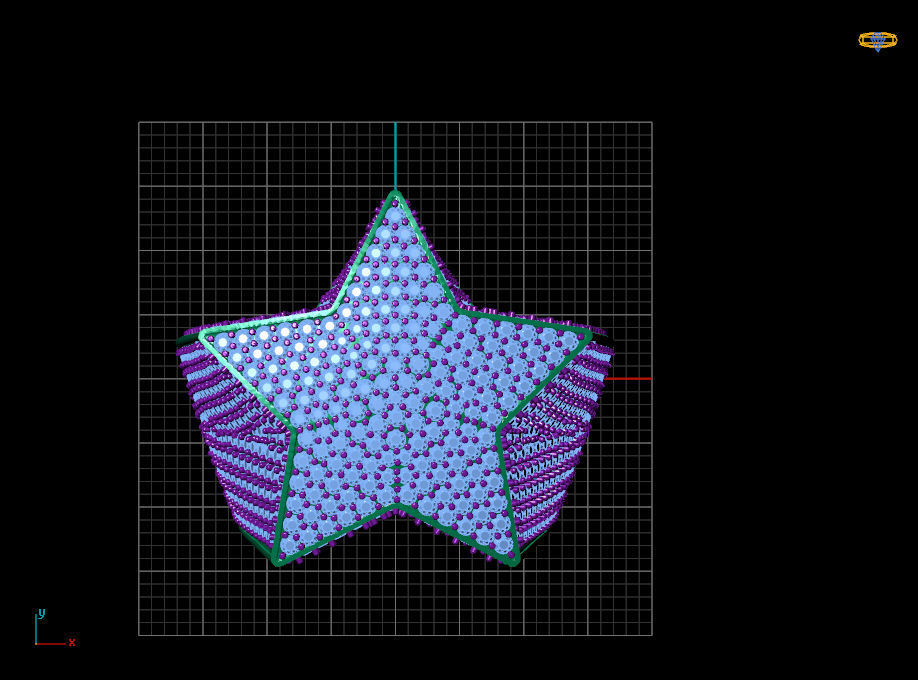 Star ring v6 resizable 3D print model_5