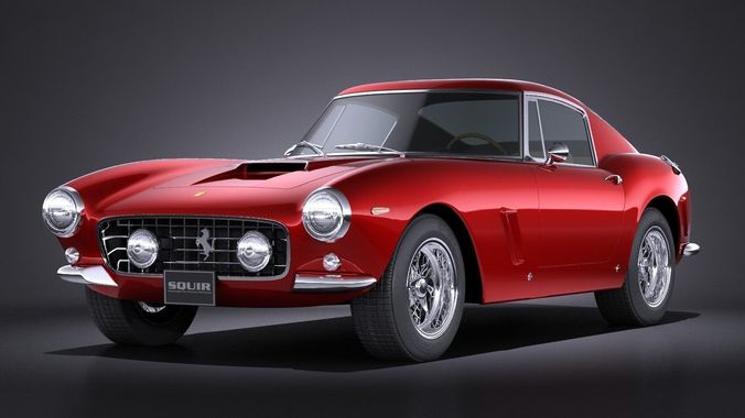 Ferrari 250 GT SWB Berlinetta 1953-1964 3D model