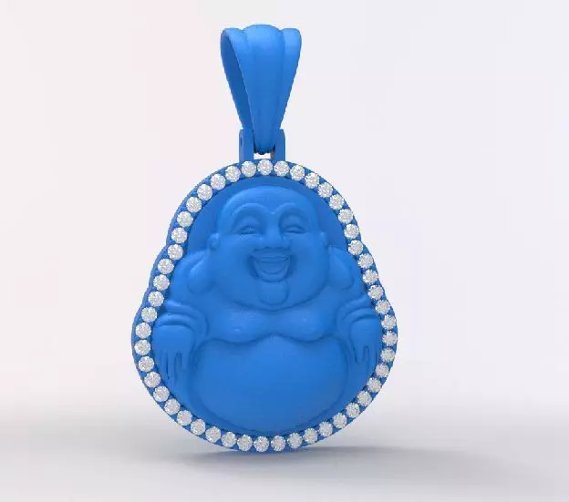 Smile budha diamond nice design 3D print model_0