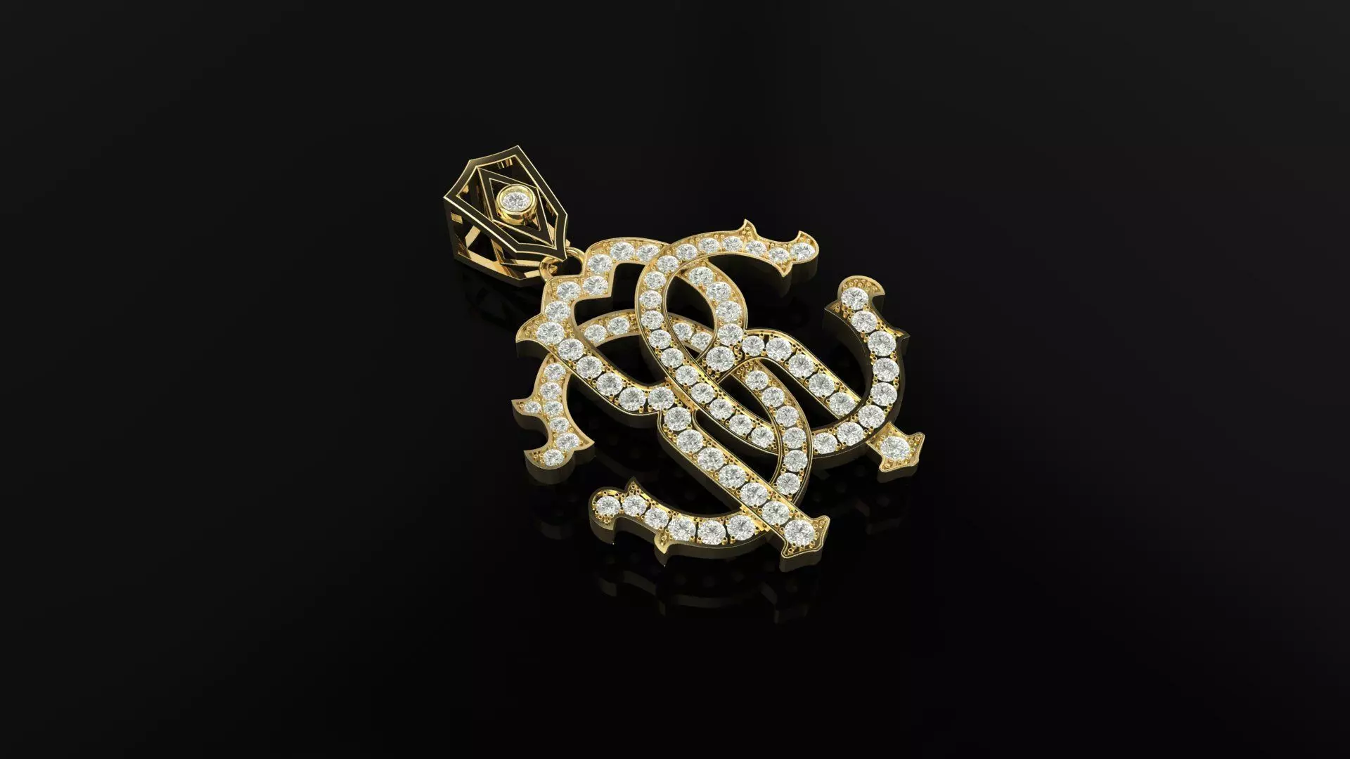 Roberto cavani pendant 3D print model