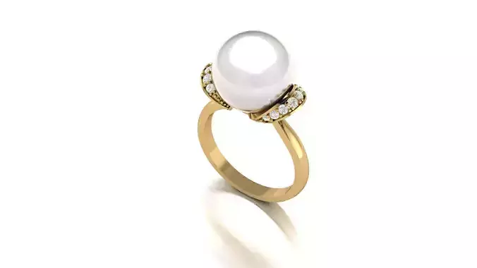 Pearl ring nice design