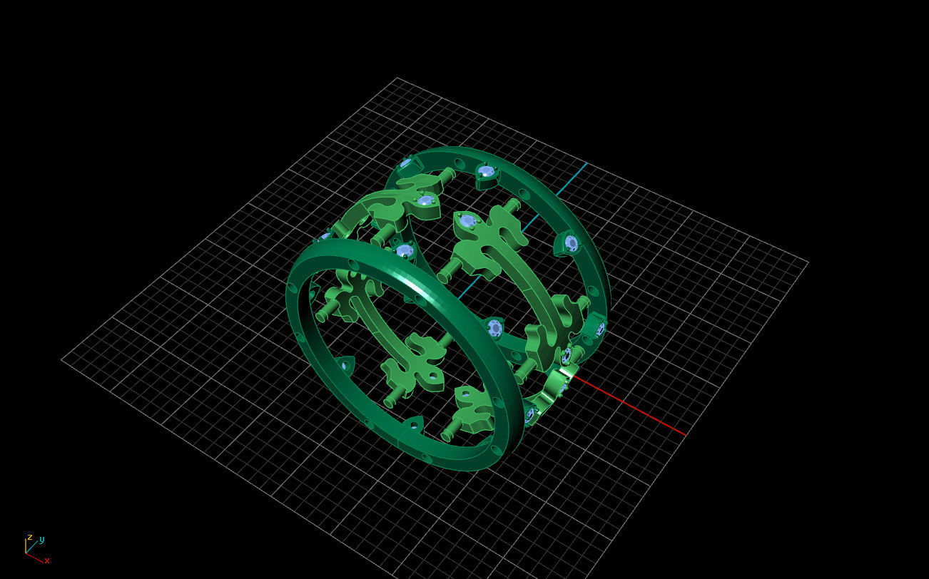 Patek phillip small version ring 3D print model_8