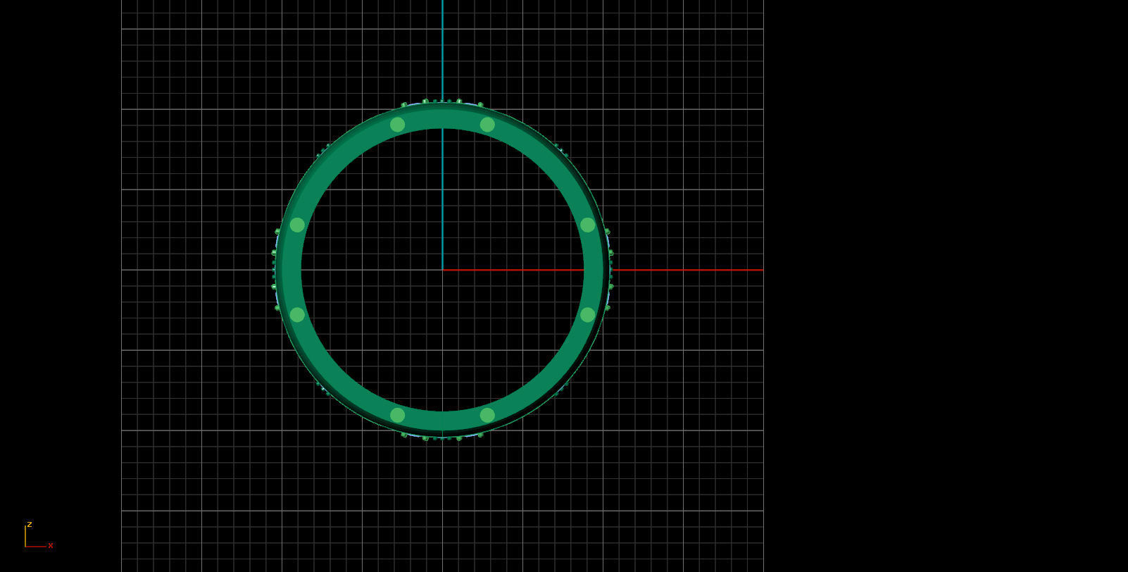 Patek phillip small version ring 3D print model_4