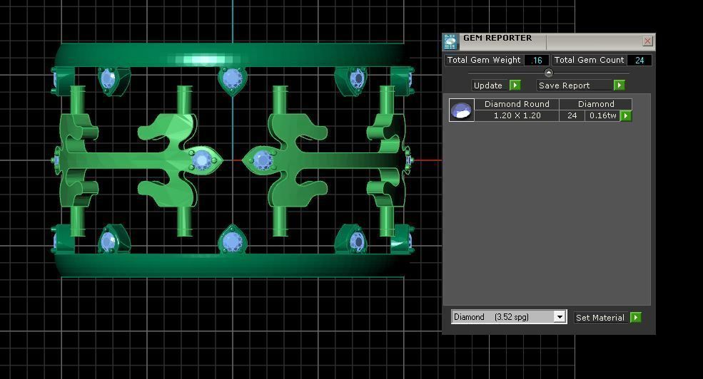 Patek phillip small version ring 3D print model_3