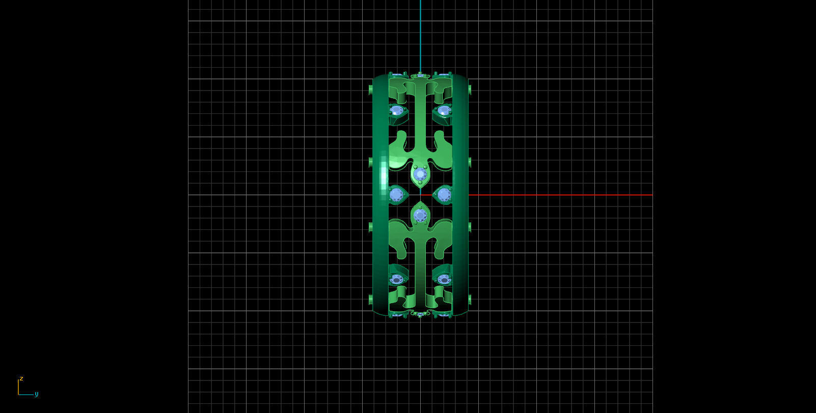 Patek phillip small version ring 3D print model_5