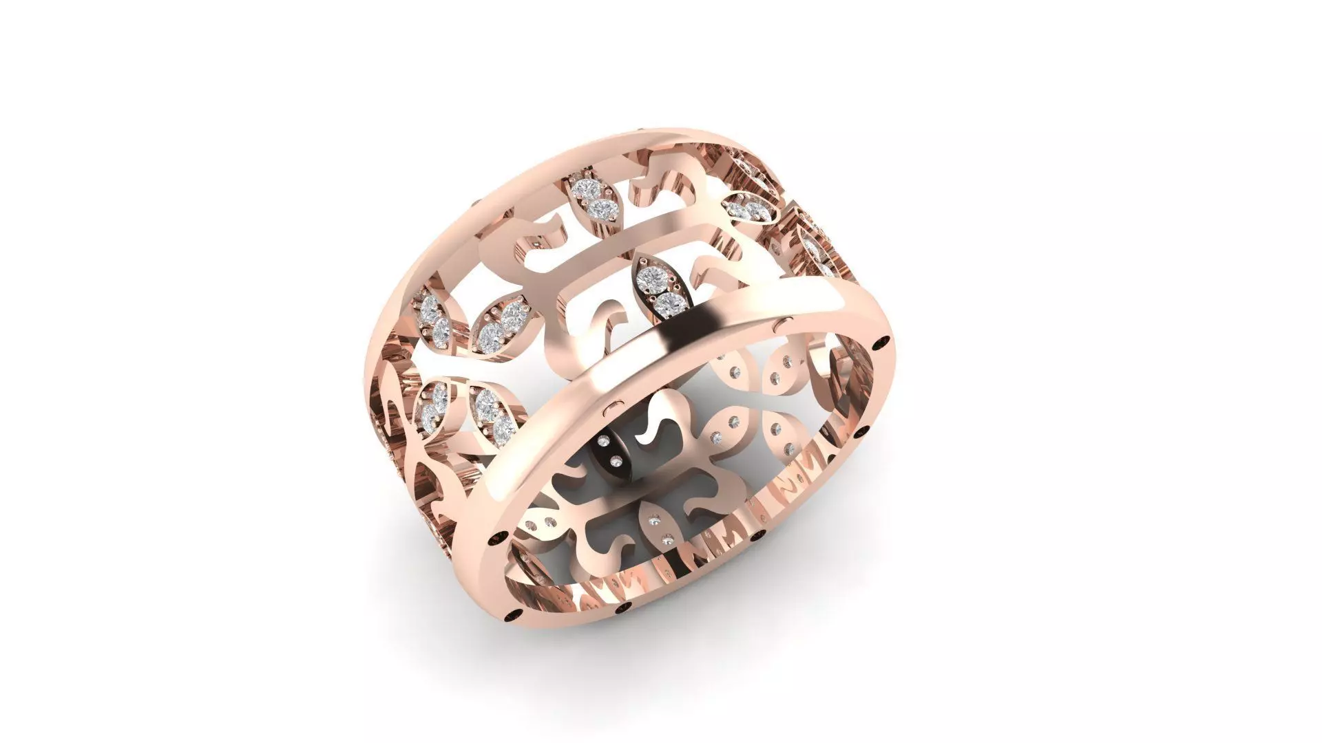 Patek phillip big version ring 3D print model_0