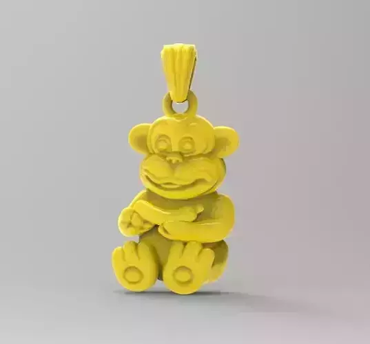 Monkey pendant