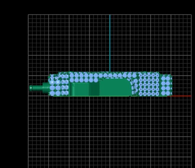 Mini uzi gun pendant 3D print model_9