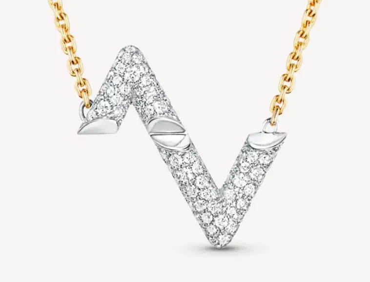 LV Volt diamond pendant 3D print model