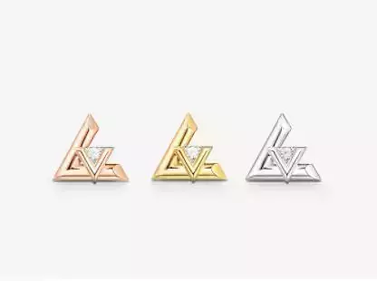 Lv volt earrings