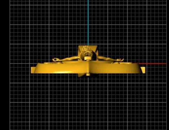 Jesus anchor cross pendant 3D print model_13