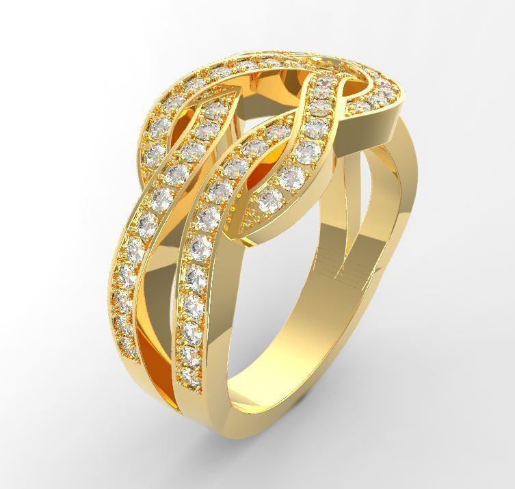 Infinite ring Fred 3D print model_4