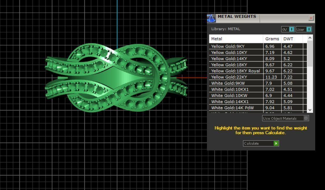 Infinite ring Fred 3D print model_9