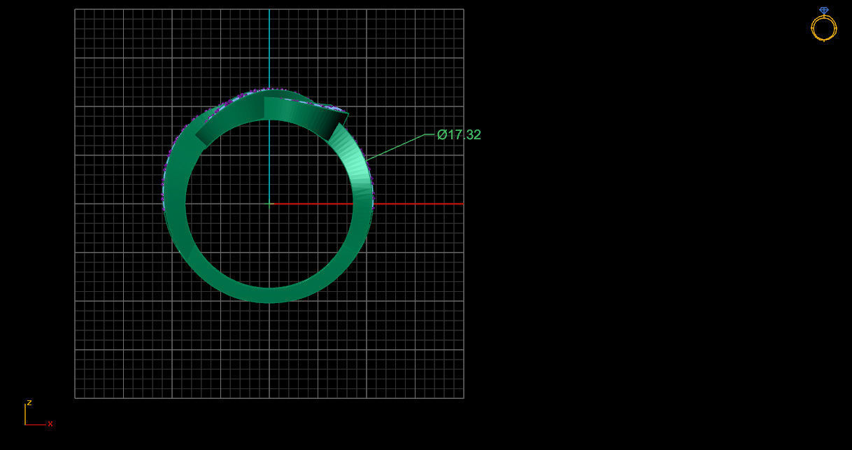 Infinite ring Fred 3D print model_7