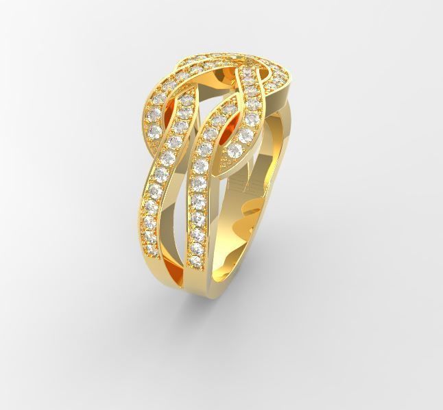Infinite ring Fred 3D print model_1
