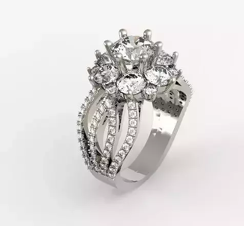 Diamond women ring 002