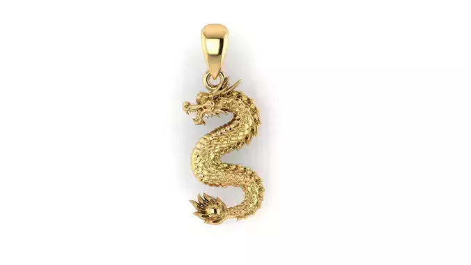 Cute dragon pendant