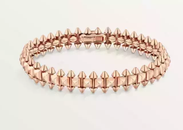 Clash bracelet no diamond  3D print model Clash bracelet no diamond  3D print model