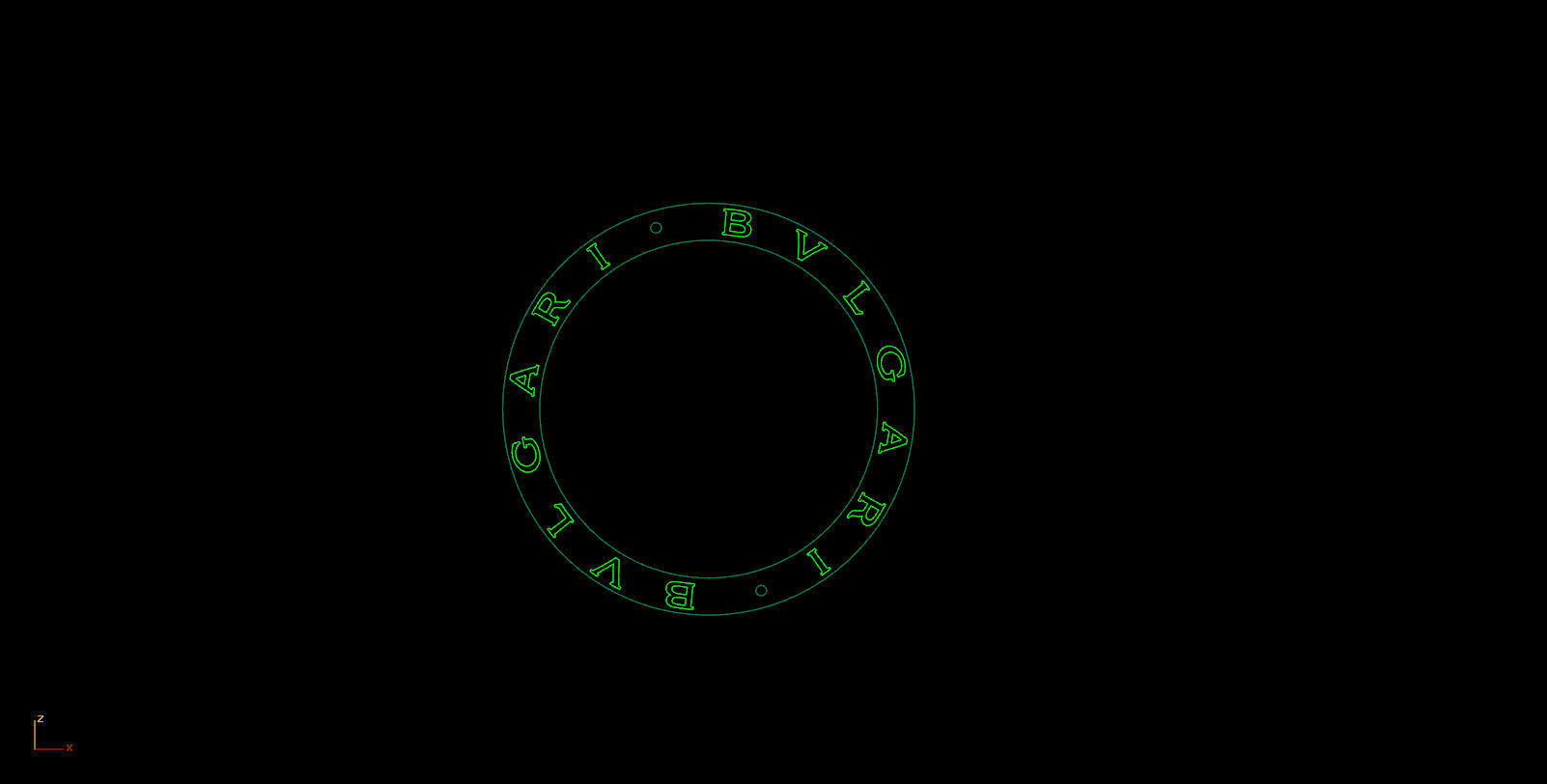 Bzero1 diamond ring 3D print model_10