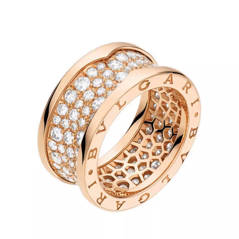 Bzero1 diamond ring 3D print model_0