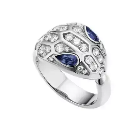 BVL snake diamond ring