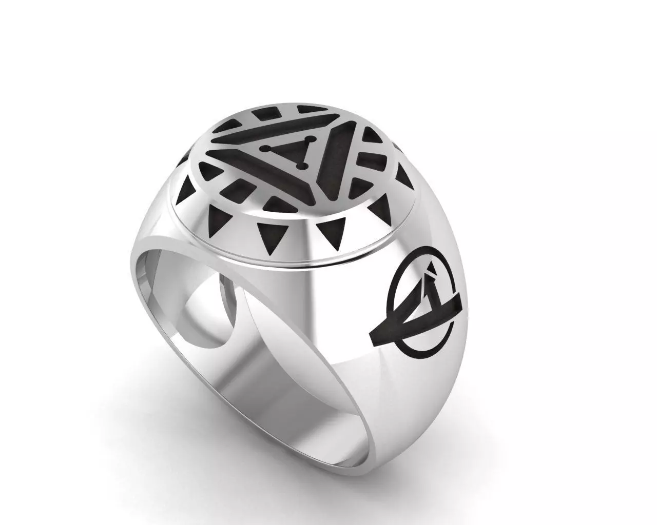 Avenger signet ring 3D print model