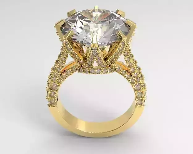 14mm diamond ring design