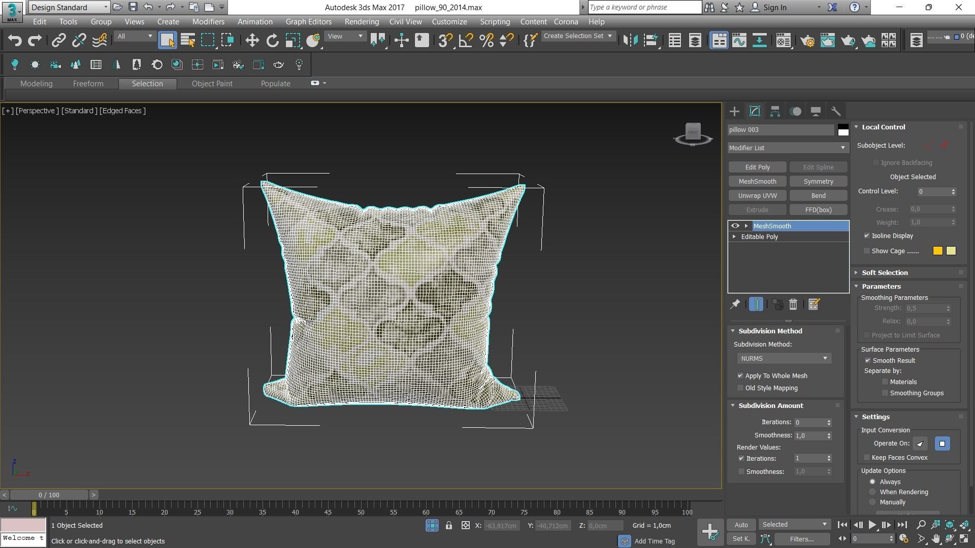 Decorative pillows Houzz set 90 3D model_6
