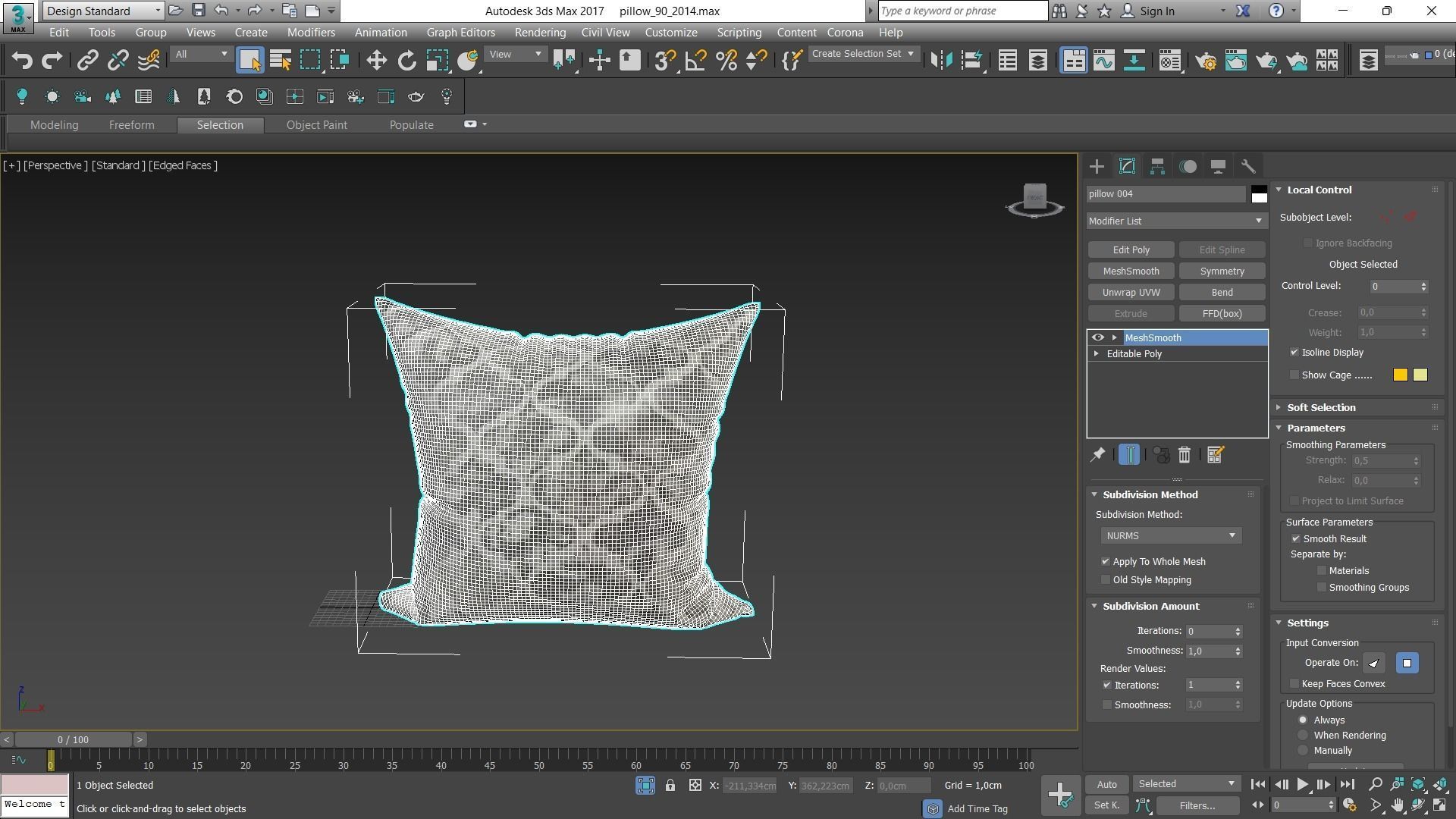 Decorative pillows Houzz set 90 3D model_8