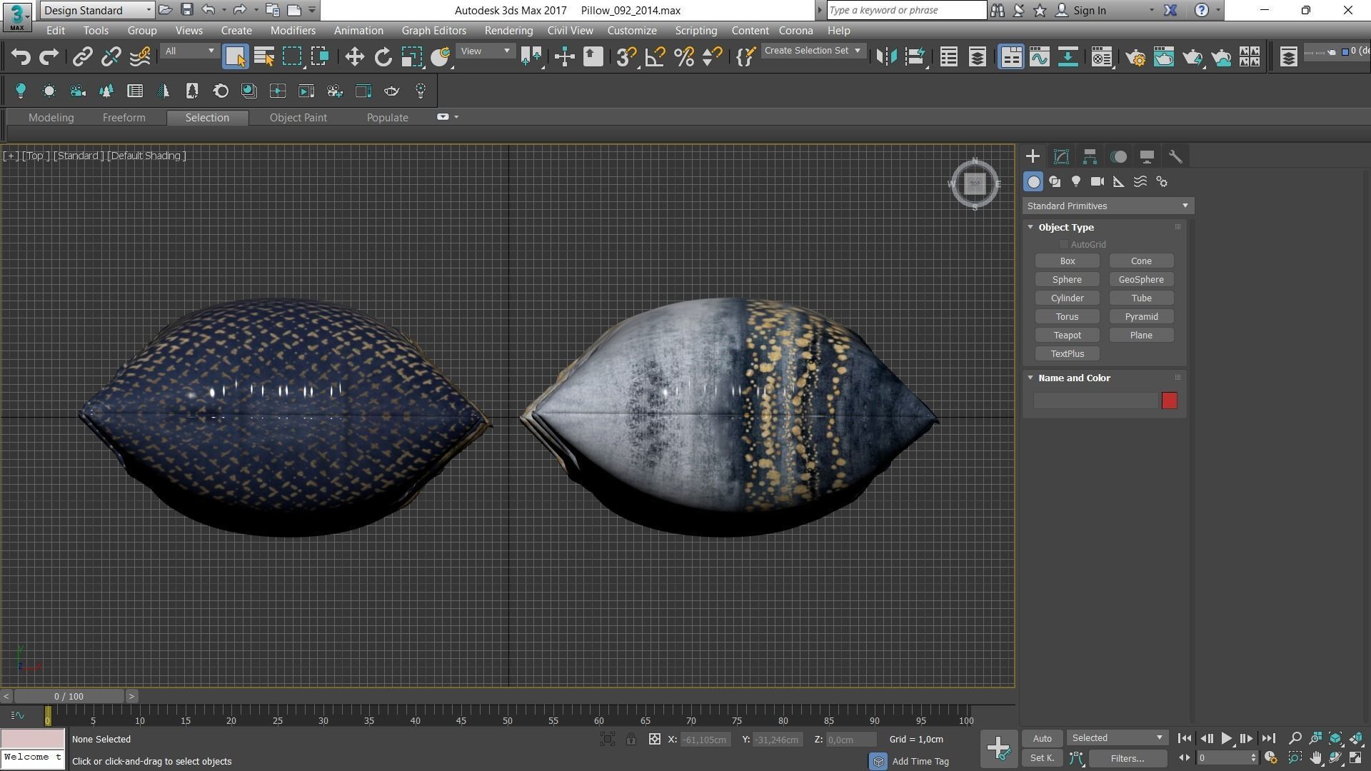 Decorative pillows Houzz set 92 3D model_4