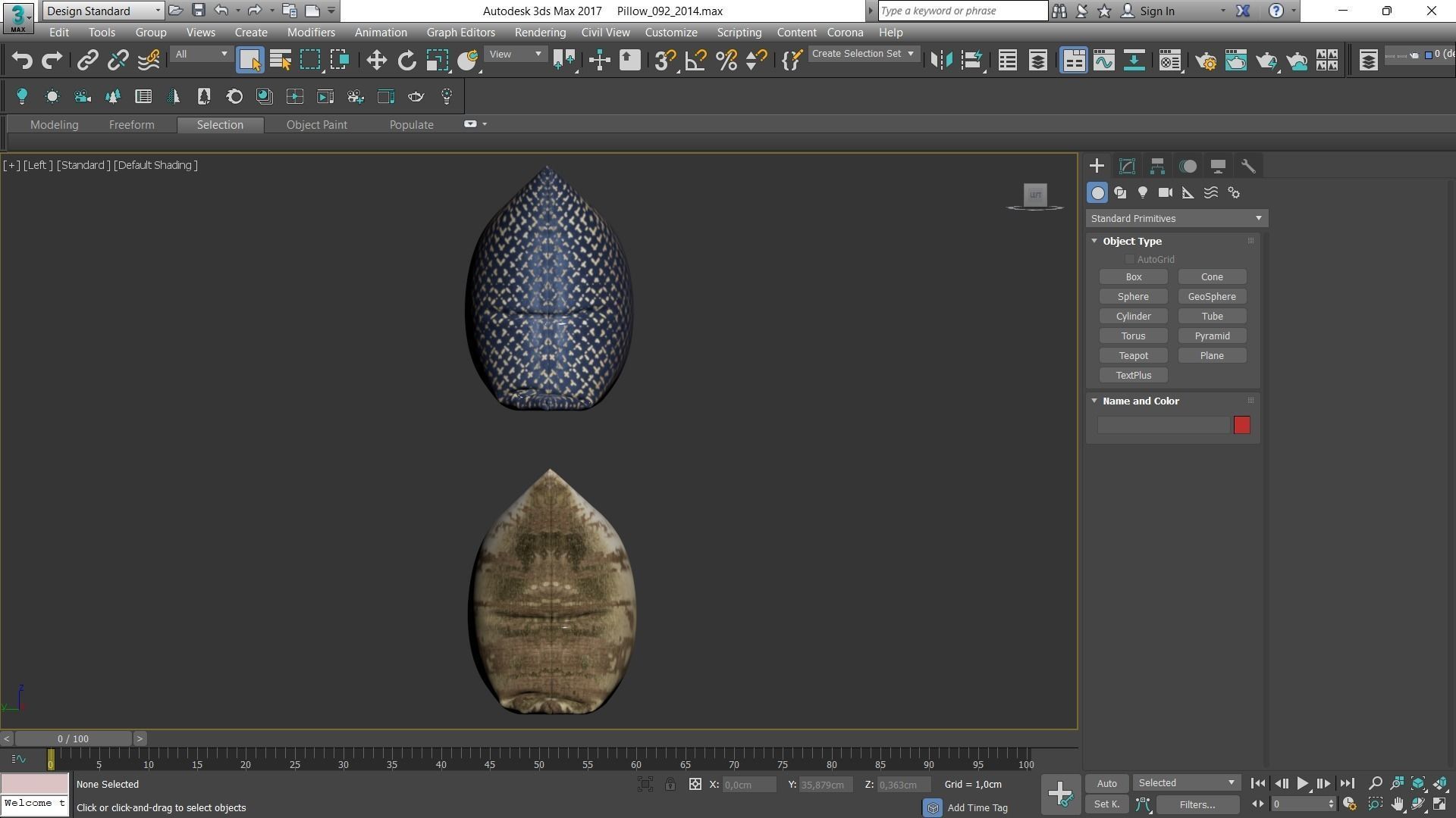 Decorative pillows Houzz set 92 3D model_3