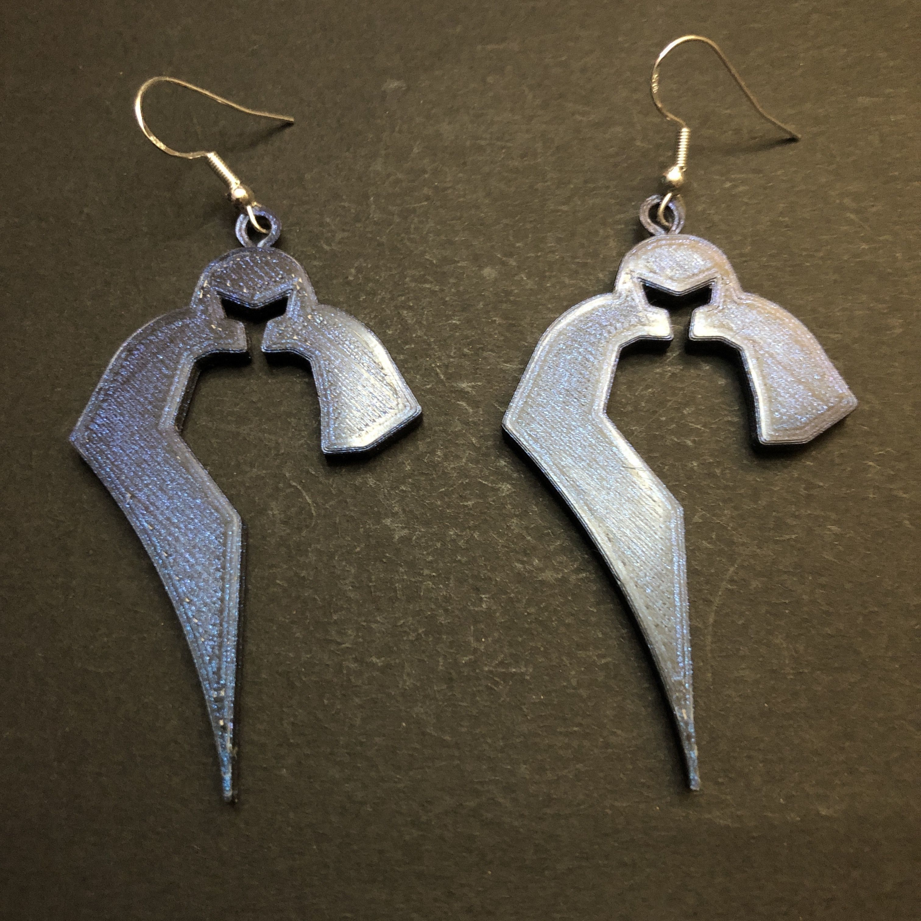 Emblem of The Obsidian Order Earrings 3D print model_8