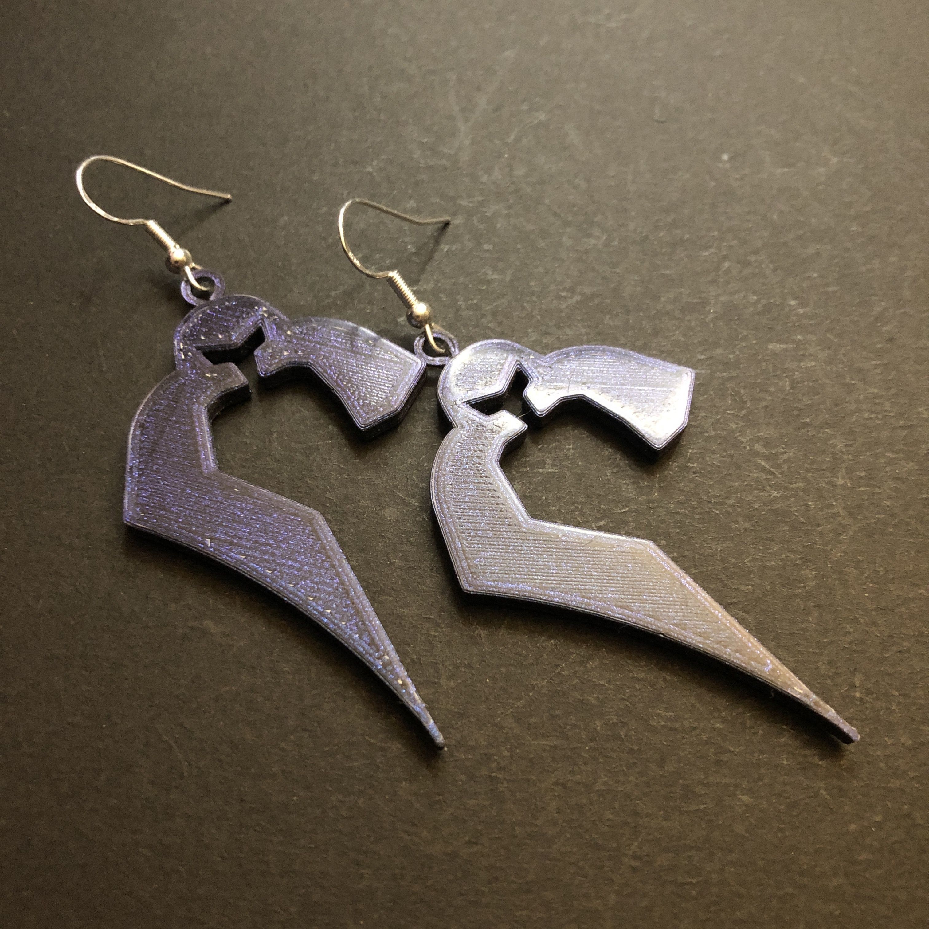 Emblem of The Obsidian Order Earrings 3D print model_7