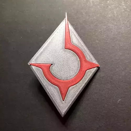 Sigil of House Harkonnen Badge 3D print model