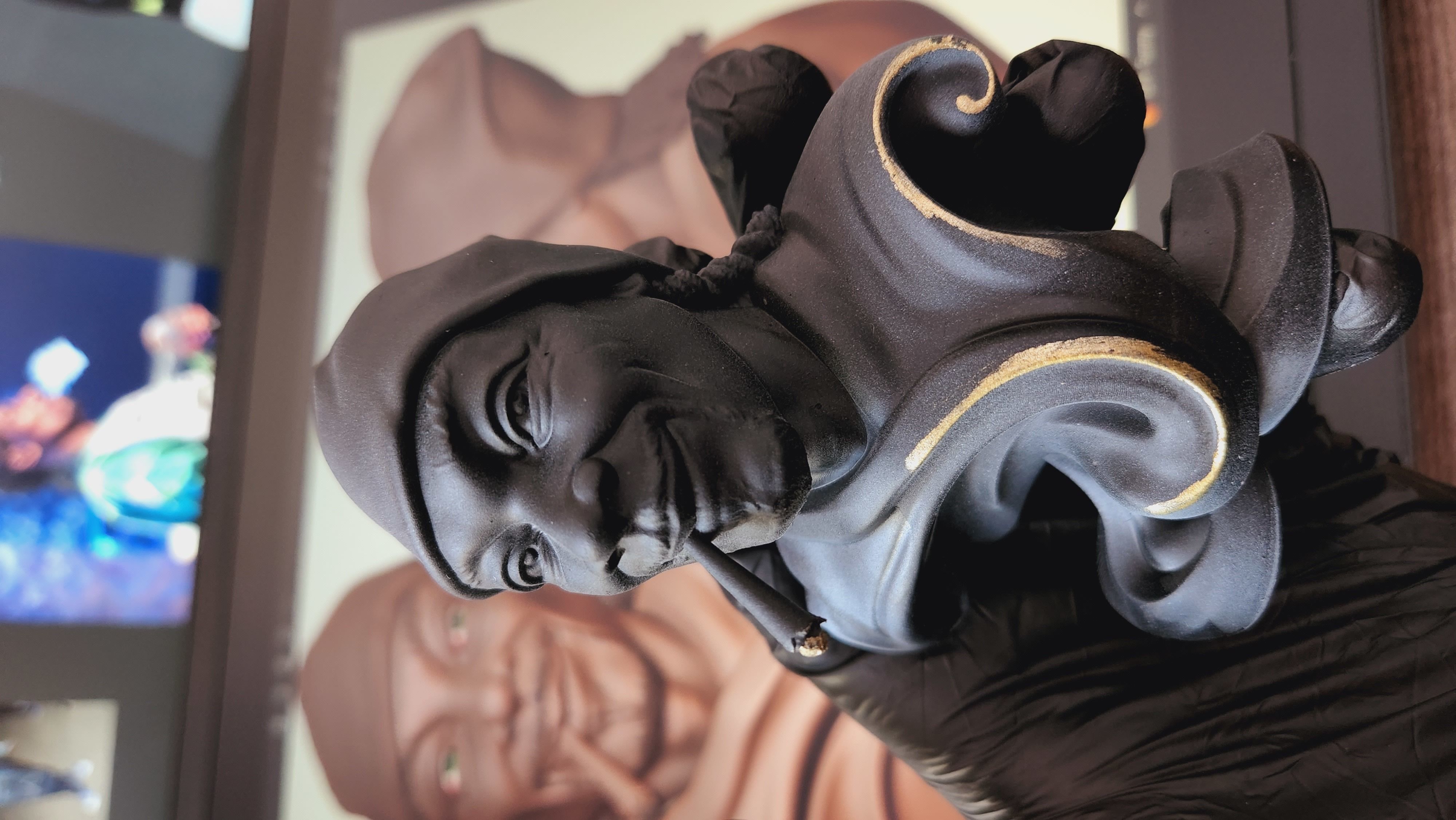 Snoop Dog Bust-FunArt For Printing 3D print model_15