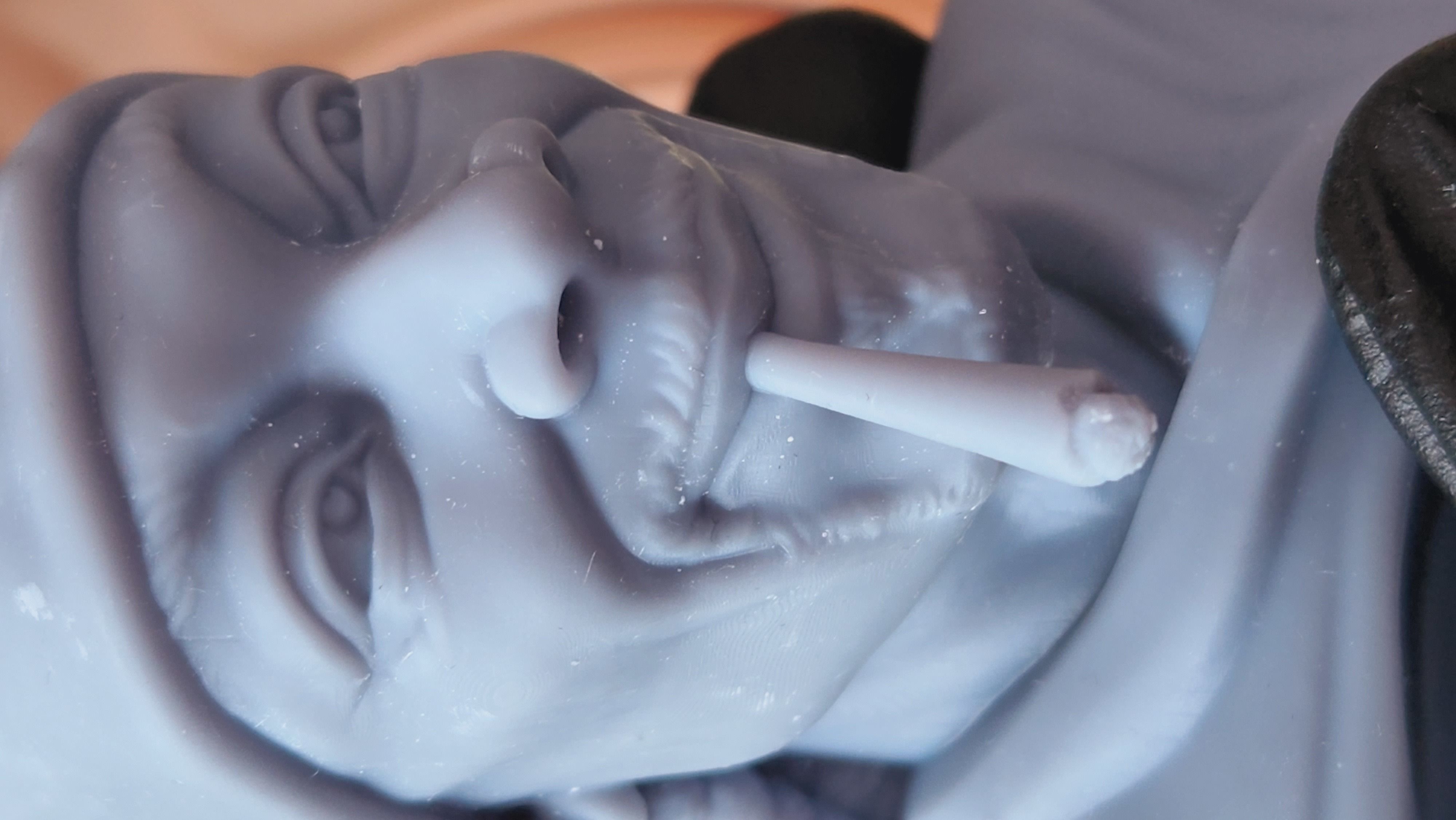 Snoop Dog Bust-FunArt For Printing 3D print model_8