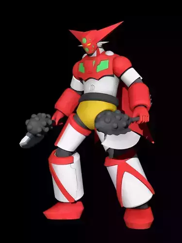 Getter-1 robot 3D print model