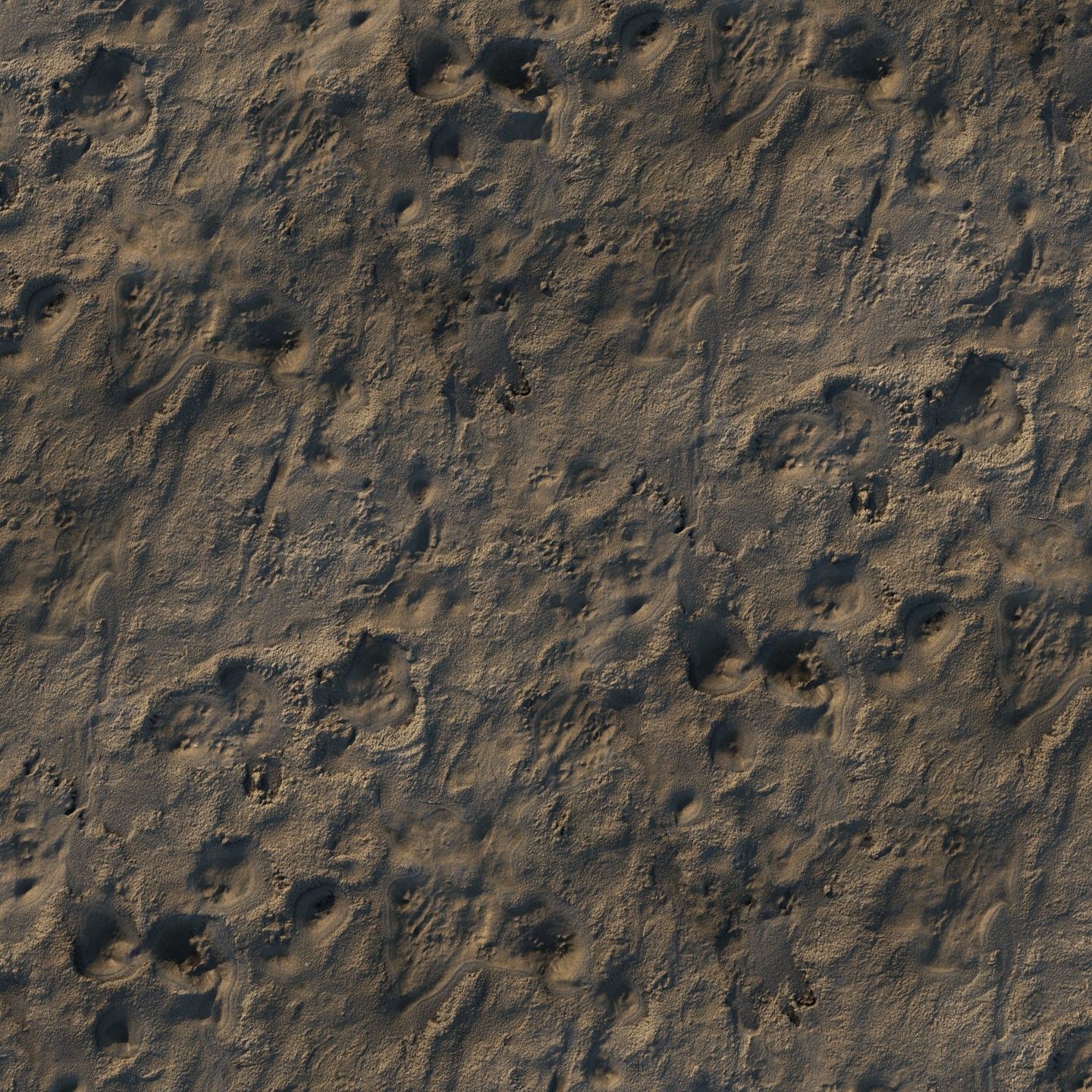 Wet Mud Material 01 3D model_3